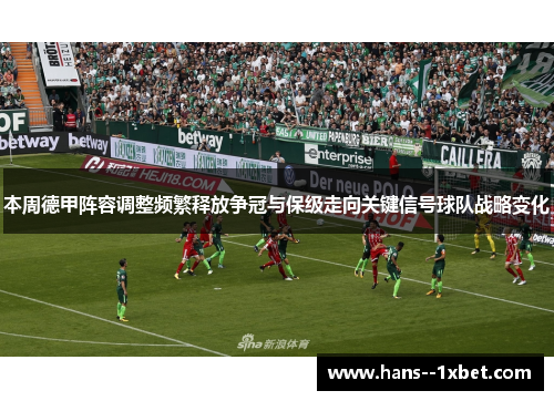 本周德甲阵容调整频繁释放争冠与保级走向关键信号球队战略变化