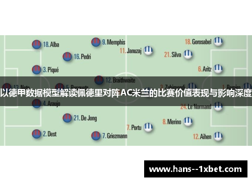 以德甲数据模型解读佩德里对阵AC米兰的比赛价值表现与影响深度